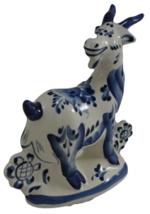коза из гжели