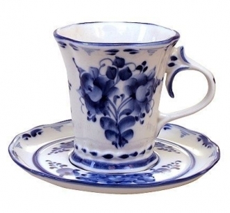 купить чашки из гжели