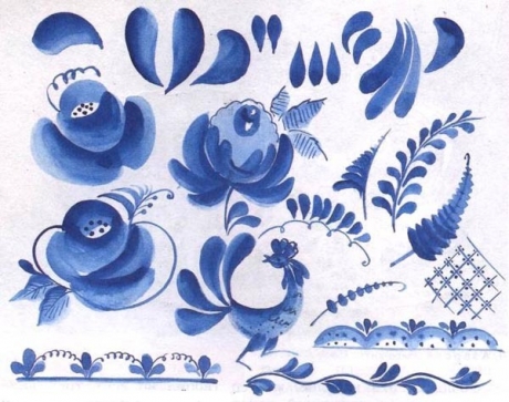 недорогая гжель